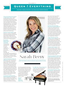 Sarah Beeny interview (Stylist)