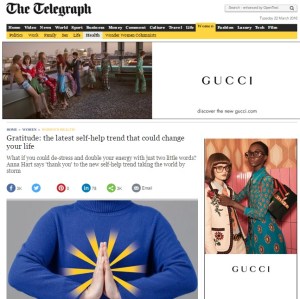 The Telegraph Gratitude feat