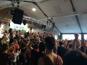 Morning rave stage picture