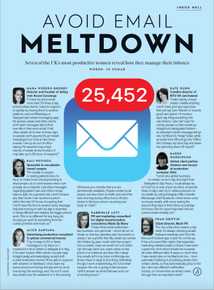 Stylist email meltdown feature